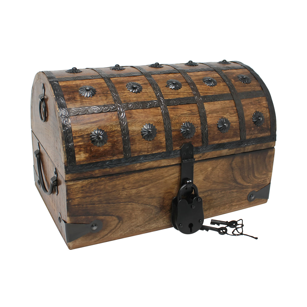 Treasure Chest Wooden Chest Pirate Wooden Treasure Chests Treasure Chest  Storage Box Treasure Chest Wooden Treasure Chest With Lock Mini Treasure  Ches