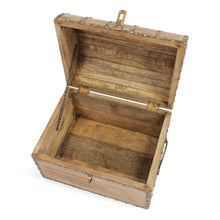 Antiqued Riveted Treasure Chest