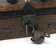 Keepsake Treasure Chest with Mini Jewelry Lock and Key