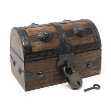 Keepsake Treasure Chest with Mini Jewelry Lock and Key