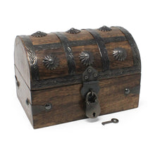 Keepsake Treasure Chest with Mini Jewelry Lock and Key